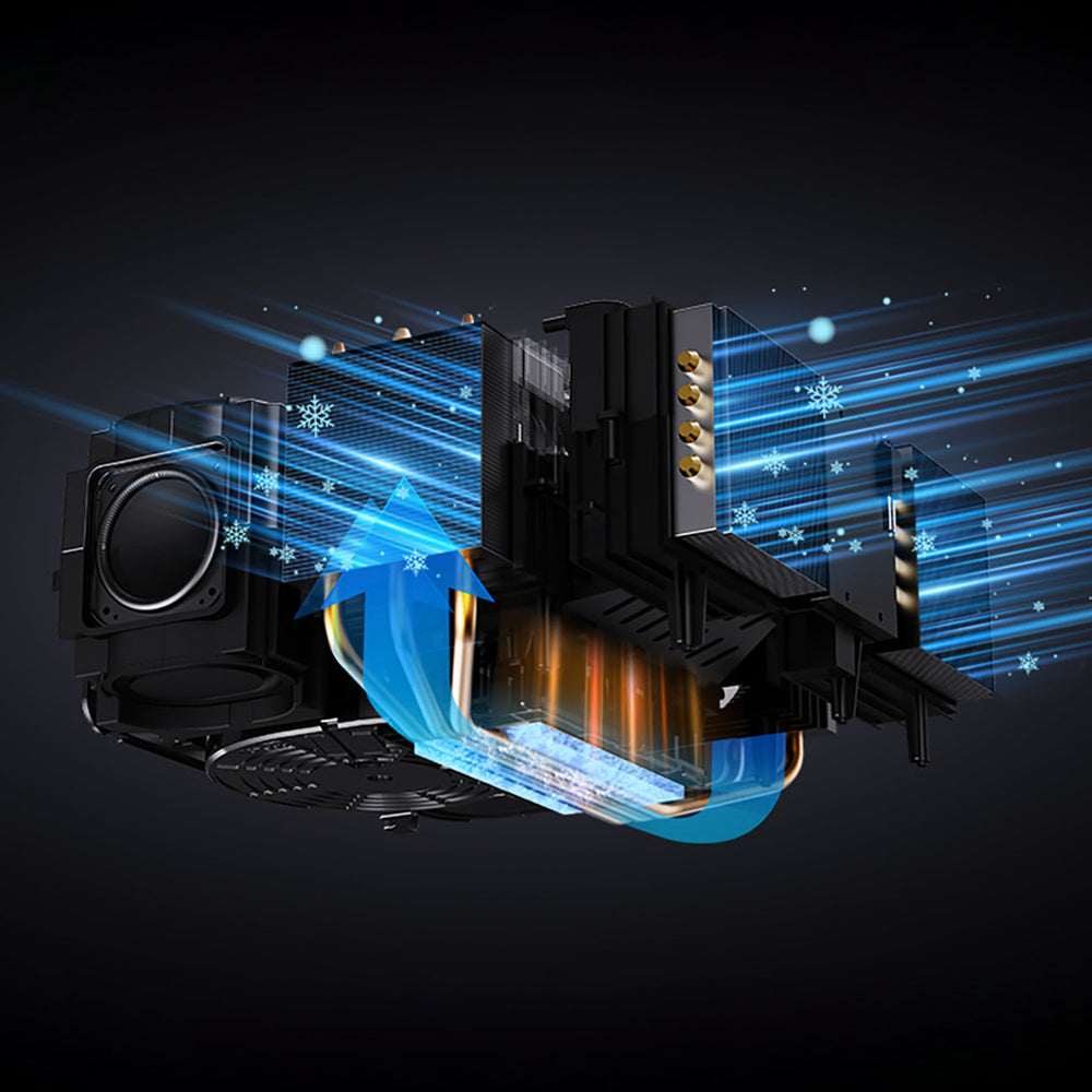 Yaber K3 Pro LCD FullHD 1080p Multimedia projektor med JBL højttalere og subwoofer - sort