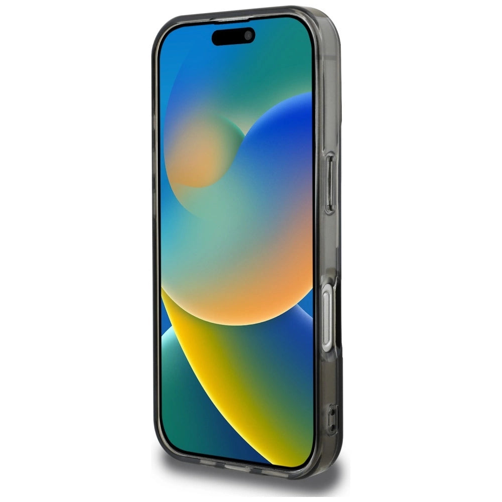 BMW Motorsport IML Vertical Stripe iPhone 16 Pro Max Case - sort