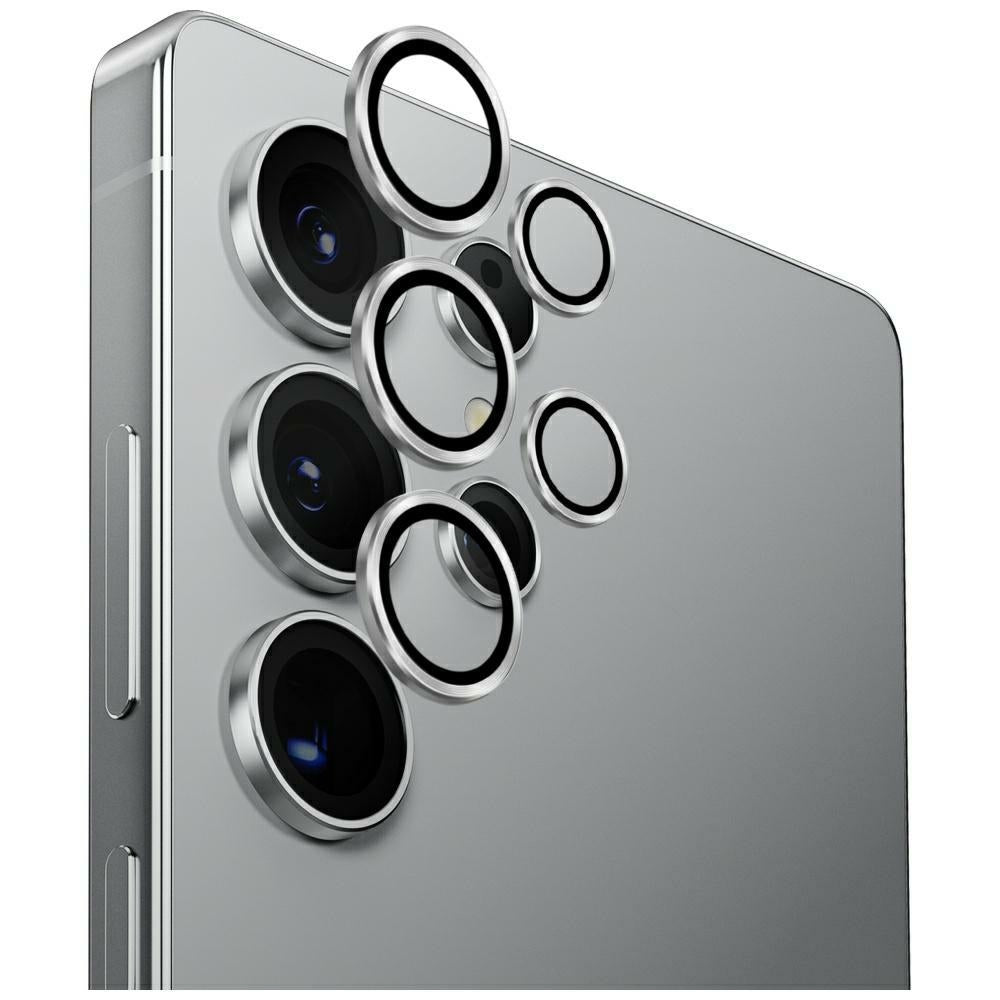 Uniq Optix Aluminium Camera Lens til Samsung Galaxy S25 Ultra - Silver