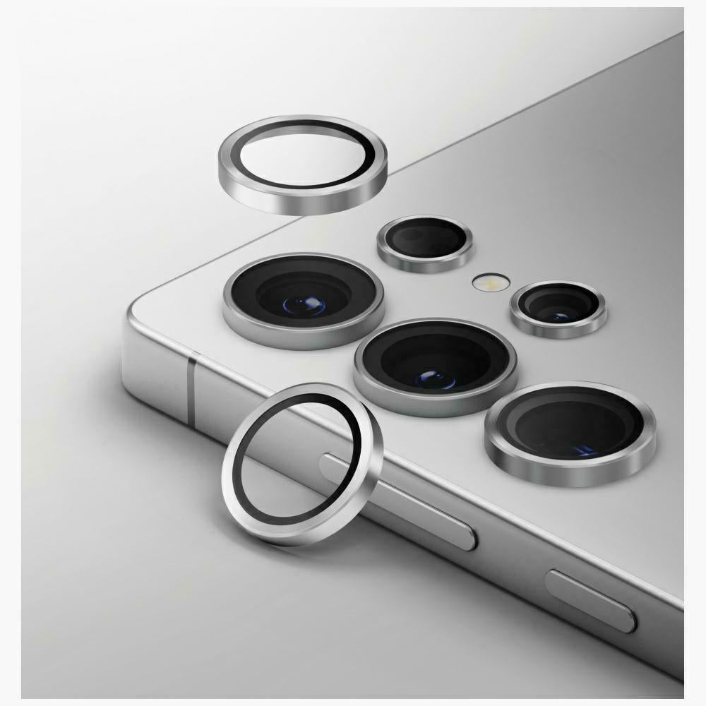 Uniq Optix Aluminium Camera Lens til Samsung Galaxy S25 Ultra - Silver