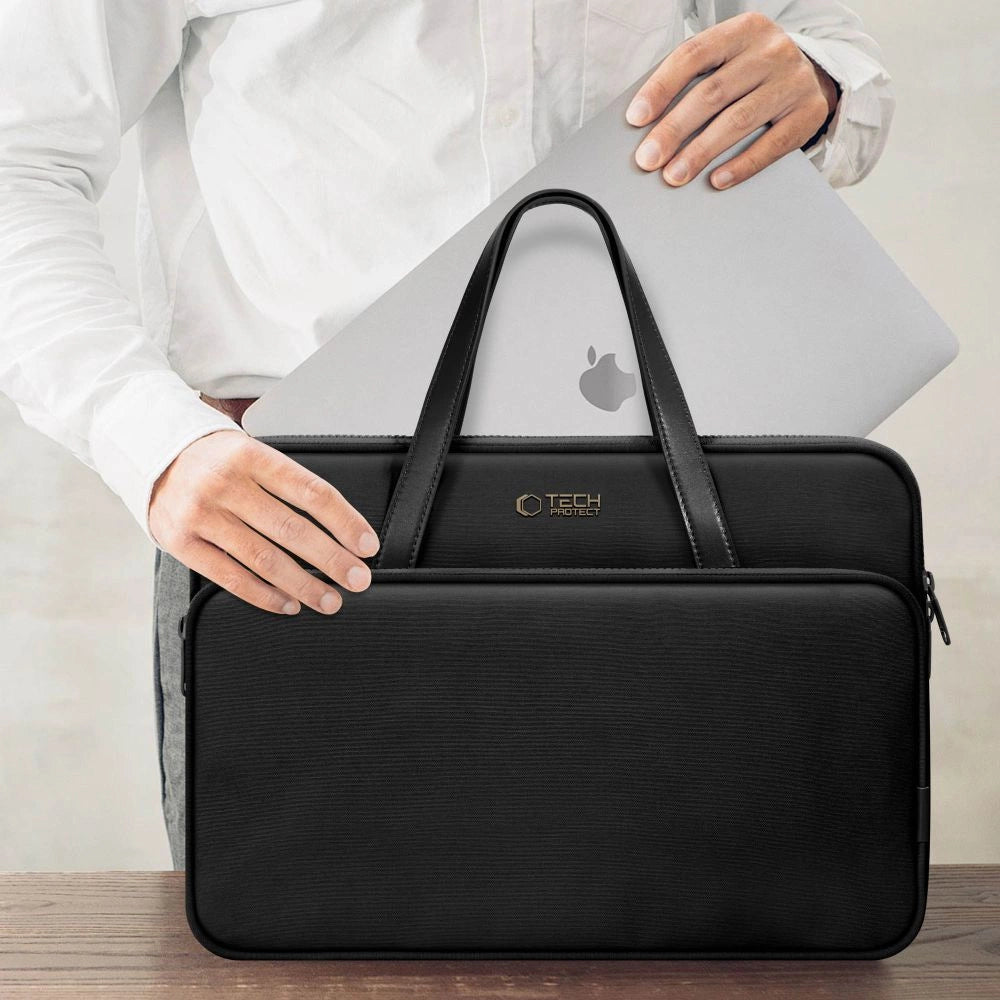 Tech-Protect bærekasse til 15-16" Laptop - sort