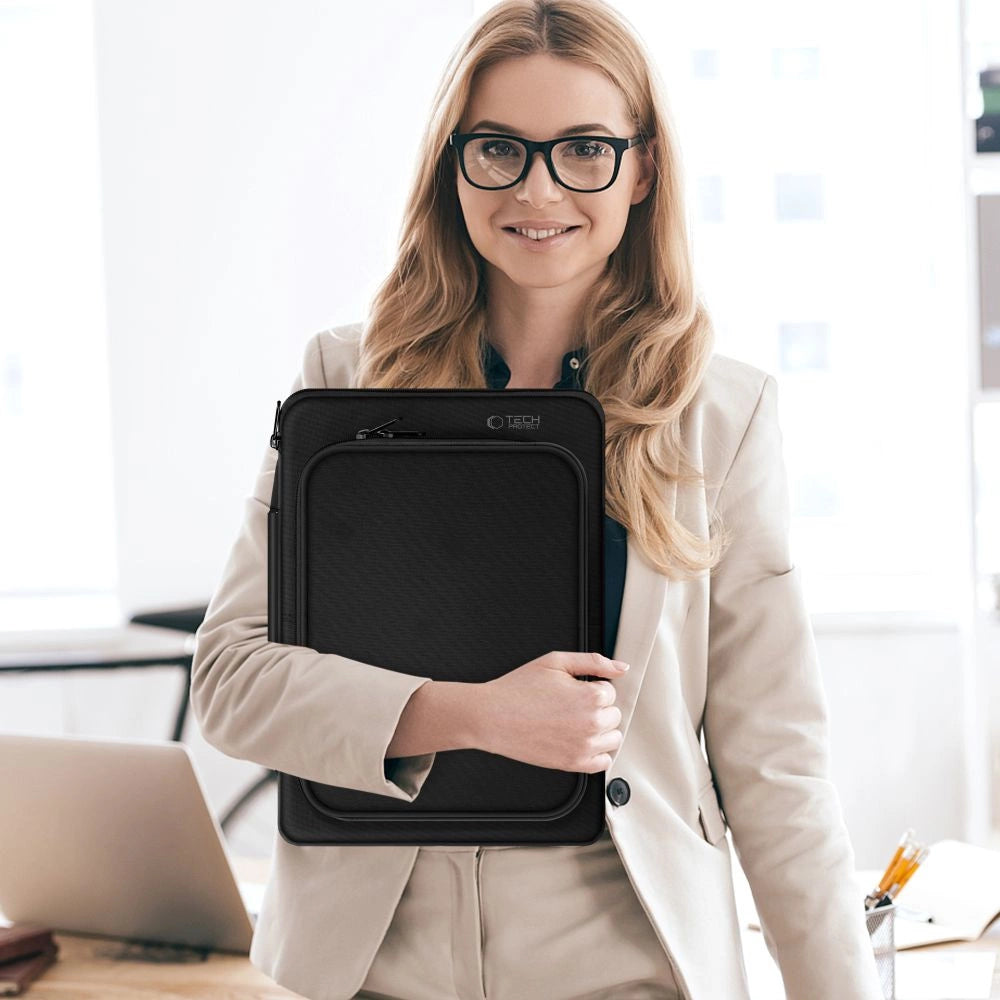 Tech-Protect Basic Bag til 15-16" laptop - sort