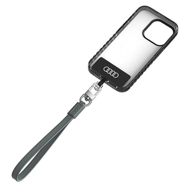 Audi Crossbody Universal Lanyard 28cm x 10mm - Grå