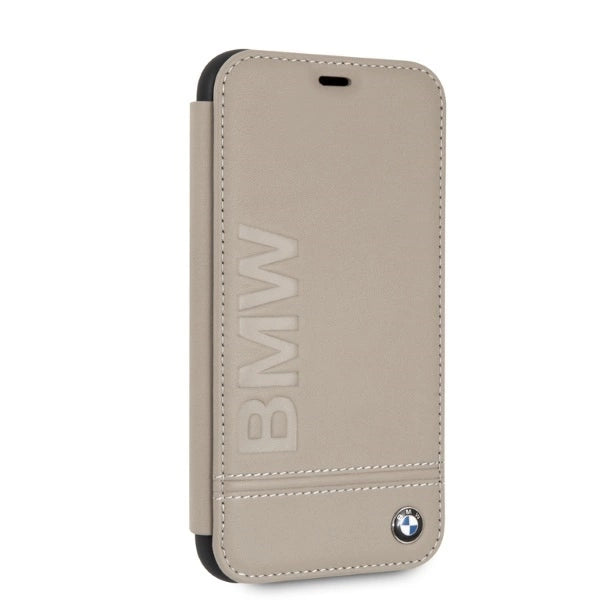 BMW Logo Imprint iPhone Xr Case - Beige