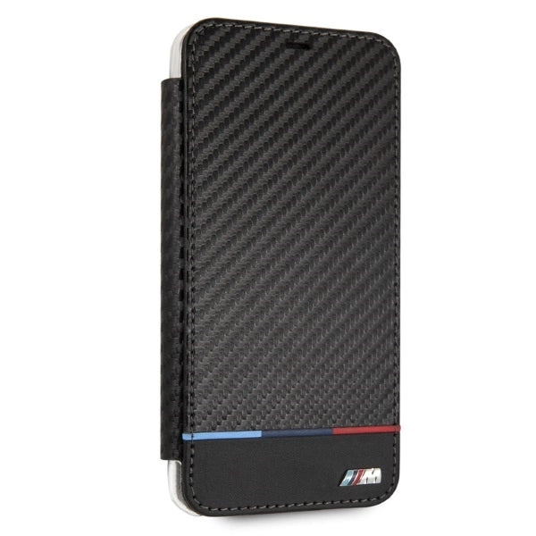 BMW Carbon Tricolor Stripe iPhone XS Max Case - sort