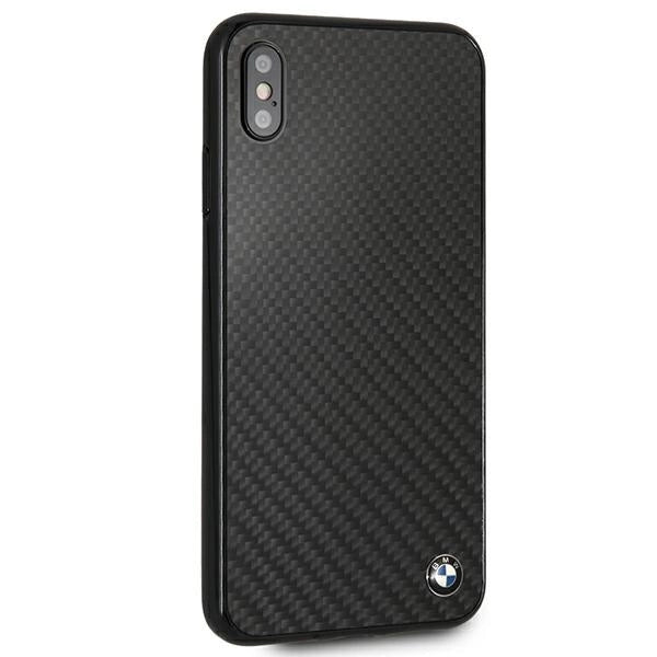 BMW Siganture Carbon Case til iPhone Xs Max - sort
