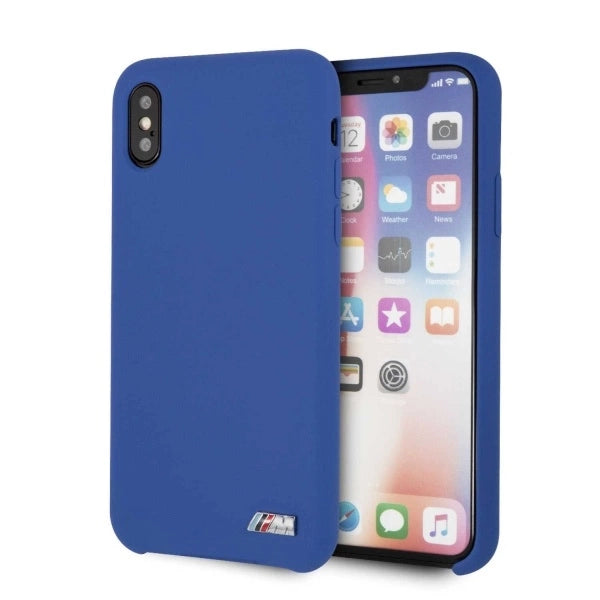 BMW Silicone M Collection iPhone X / Xs Case - Blå