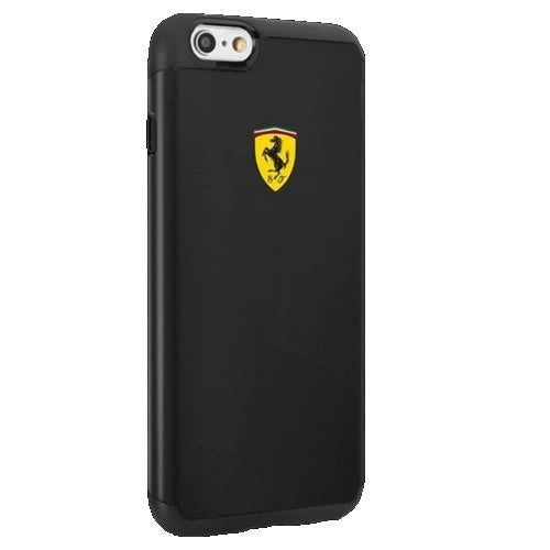 Ferrari Shockproof Case til iPhone 6 / 6S - sort