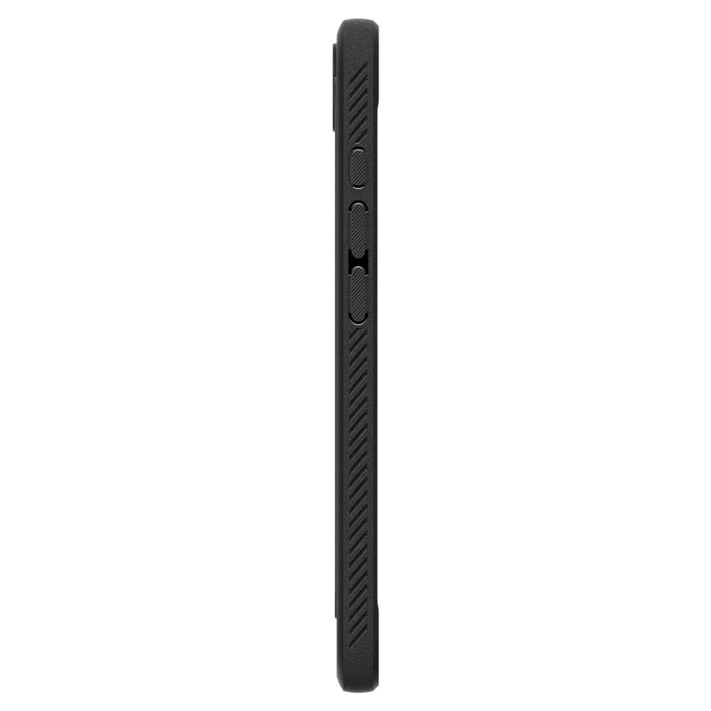 Spigen Rugged Armor MagSafe case for iPhone 16e - black