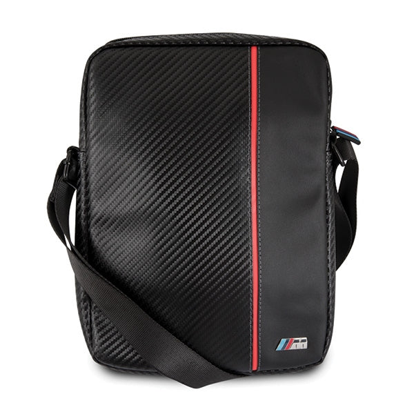 BMW Carbon / Red Stripe 8" Tablet Bag - sort
