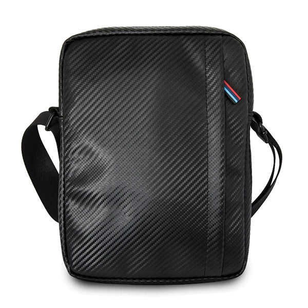 BMW Carbon / Tricolor Stripe 8" Tablet Bag - sort