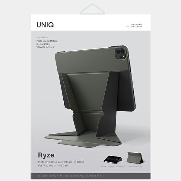 Uniq Ryze Case til iPad Pro 11" 2020 (2. generation) / iPad Pro 11" 2021 (3. generation) / iPad Pro 11" 2022 (4. generation) / iPad Air 10.9" 2020 (4. generation) / iPad Air 10.9" 2022 (5. generation) - Grøn