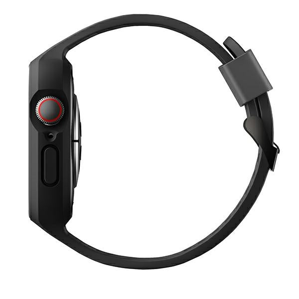 Uniq Monos 2 i 1 rem + æske til Apple Watch 45/44 mm - sort