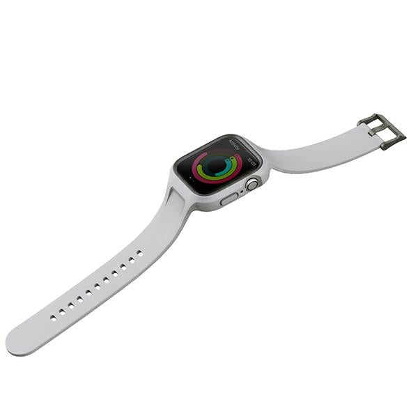 Uniq Monos 2 i 1 Set Strap + Case til Apple Watch 45 / 44 mm - Grå