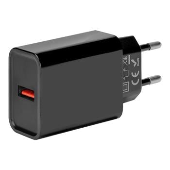 OBAL:ME Wall Charger USB-A 18W - Black