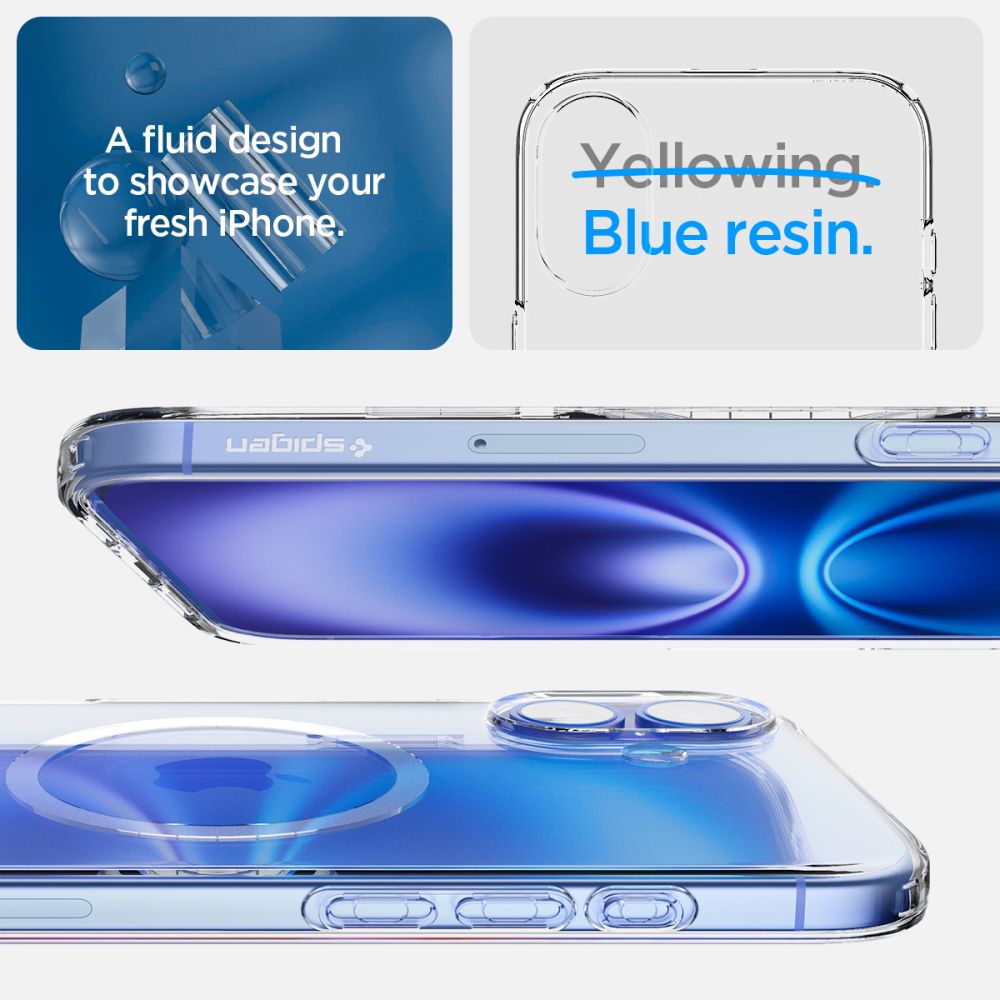 Spigen Liquid Crystal Magsafe Iphone 16 Clear