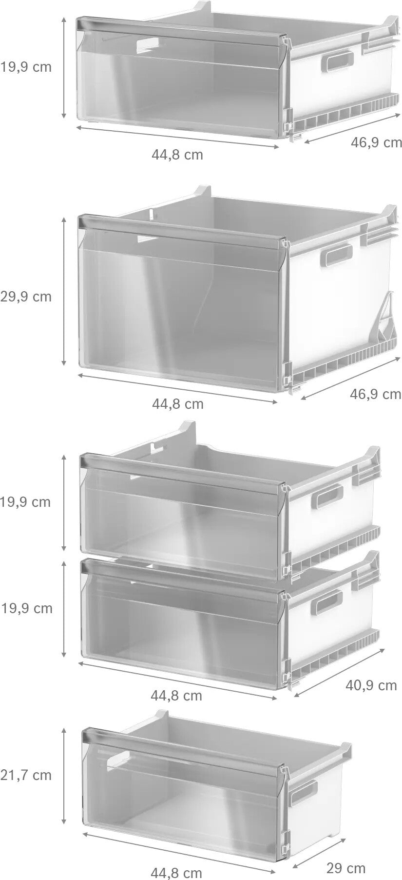 Bosch GSN36VCCG fritstående fryseskab