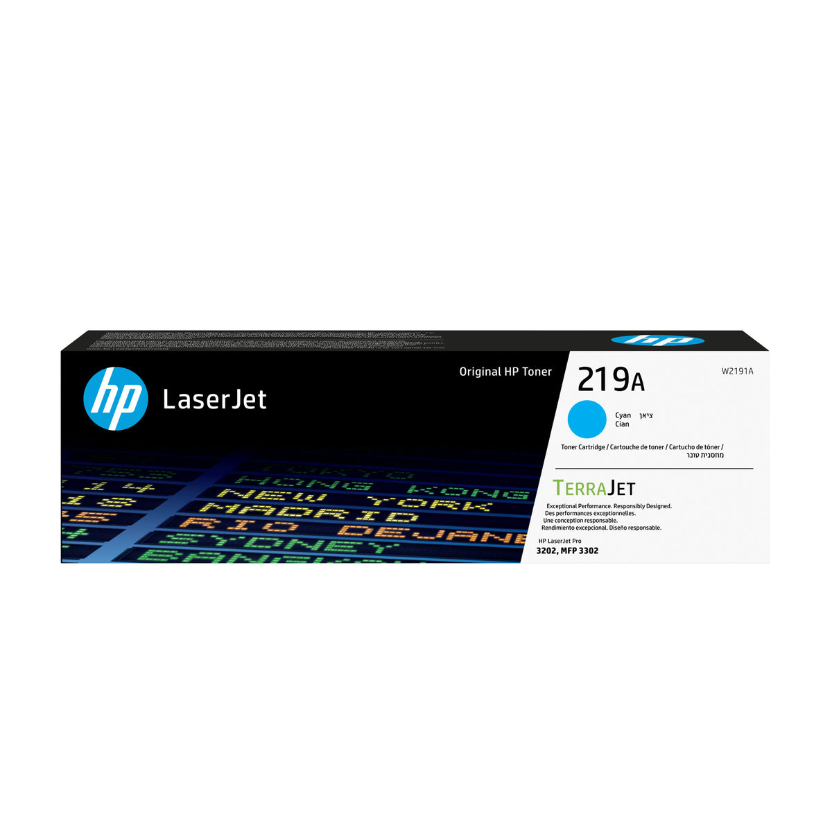 HP 219A Cyan 1200 sider Toner