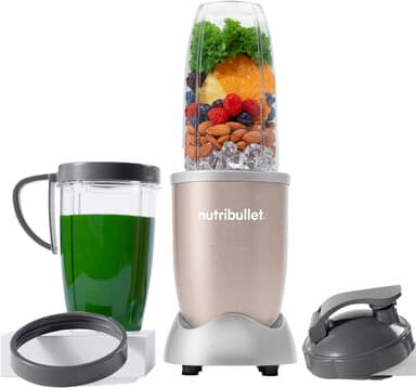 NutriBullet NB907CP 0,946 L Blender til madlavning 900 W Sort, Guld