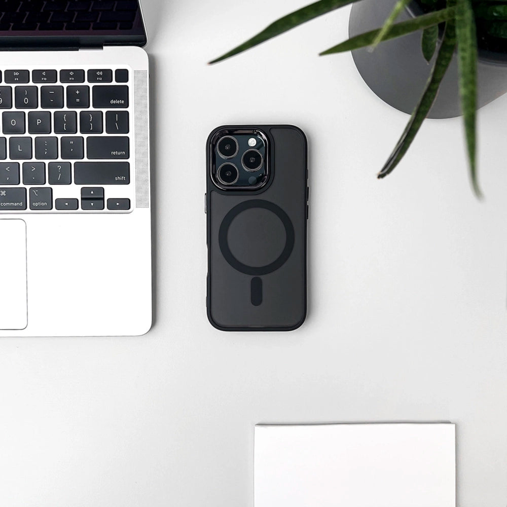 Fashion Case med MagSafe til Samsung Galaxy A56 5G - sort