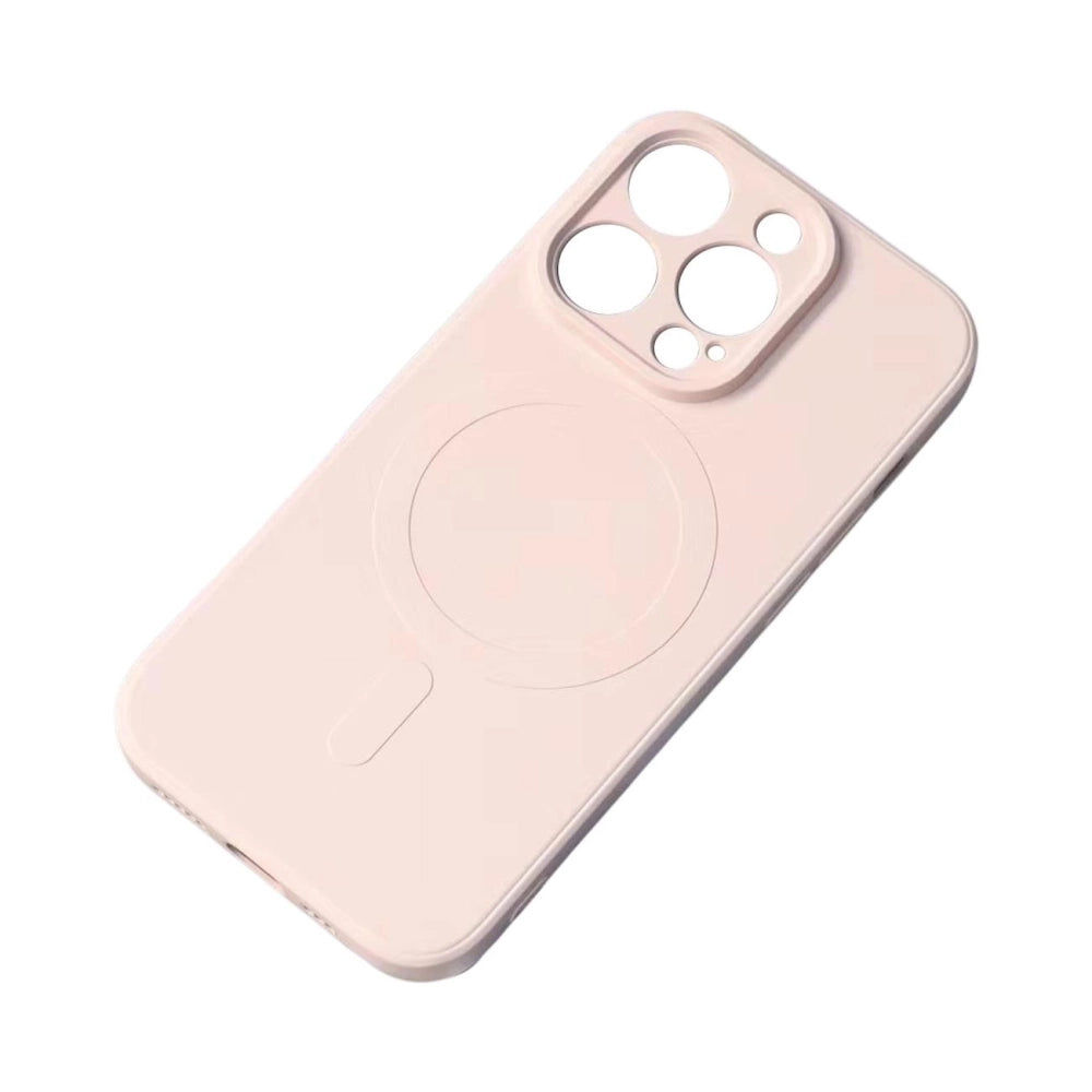 Samsung Galaxy S25 Edge Silicone Case med MagSafe - Pink
