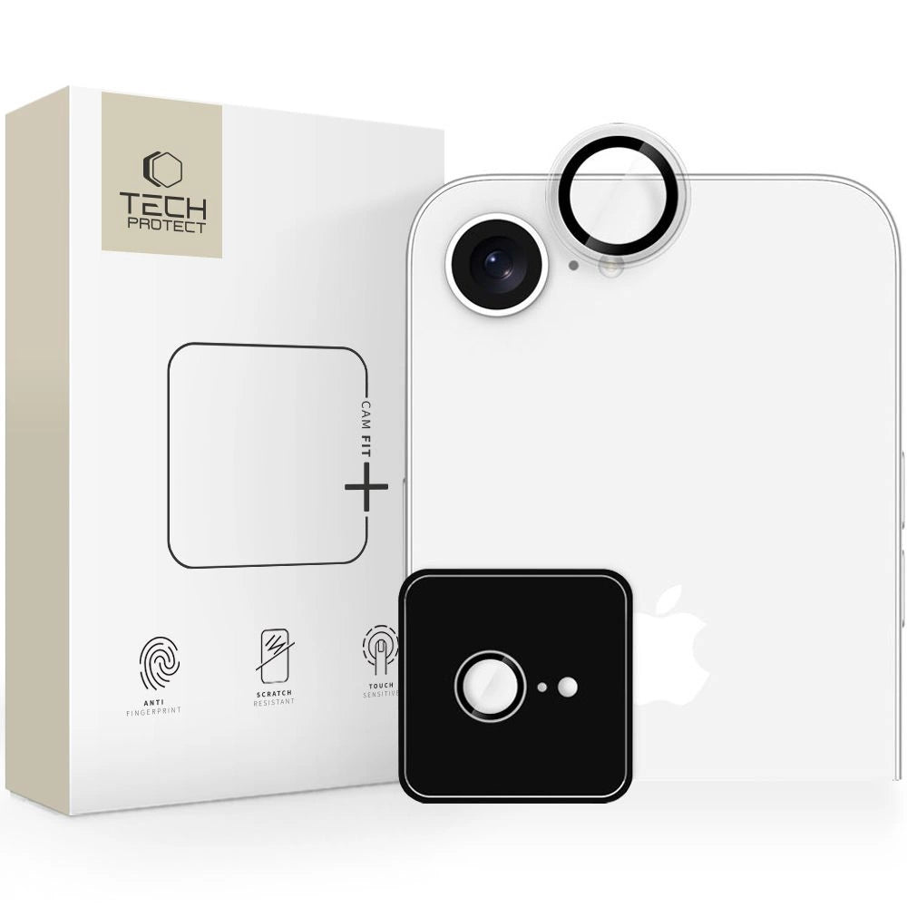 Tech-Protect Camring Fit+ Lens Cover til iPhone 16e - Clear