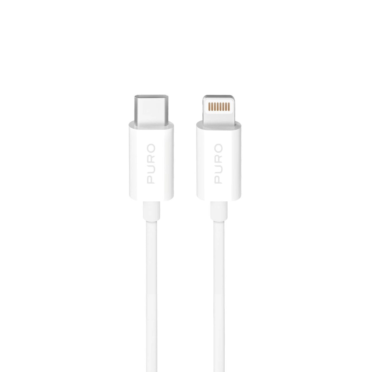 Puro TPE 20W USB-C - Lightning Cable 2m - hvid
