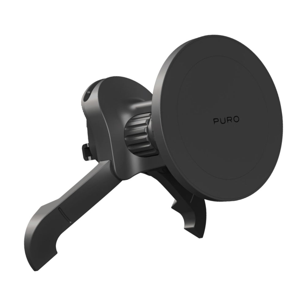 Puro justerbar bilholder, MagSafe kompatibel - sort