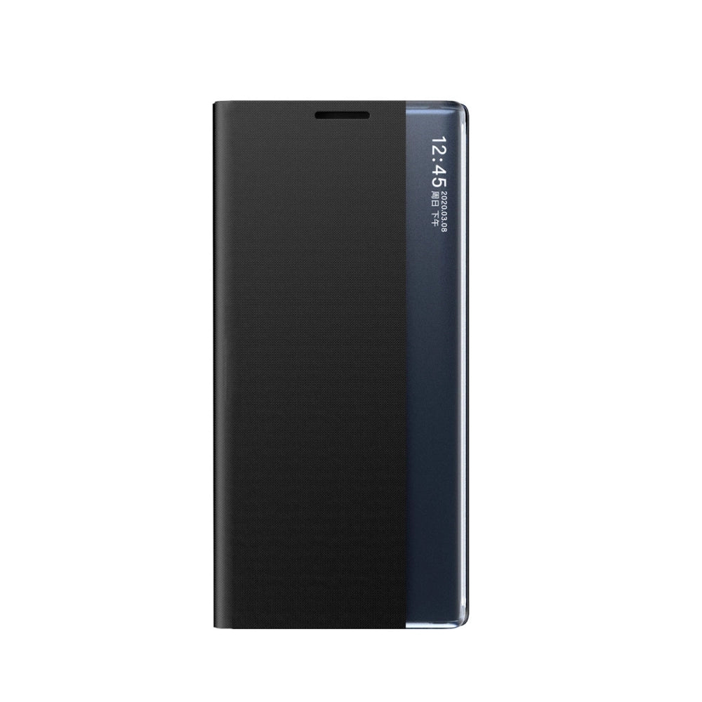 Ny Sleep Case Cover med Flip og Stand til Samsung Galaxy S25 Edge - sort