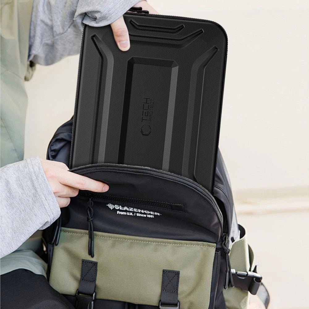 Tech-Protect Kevlar Pro Laptop Case 15-16" - sort