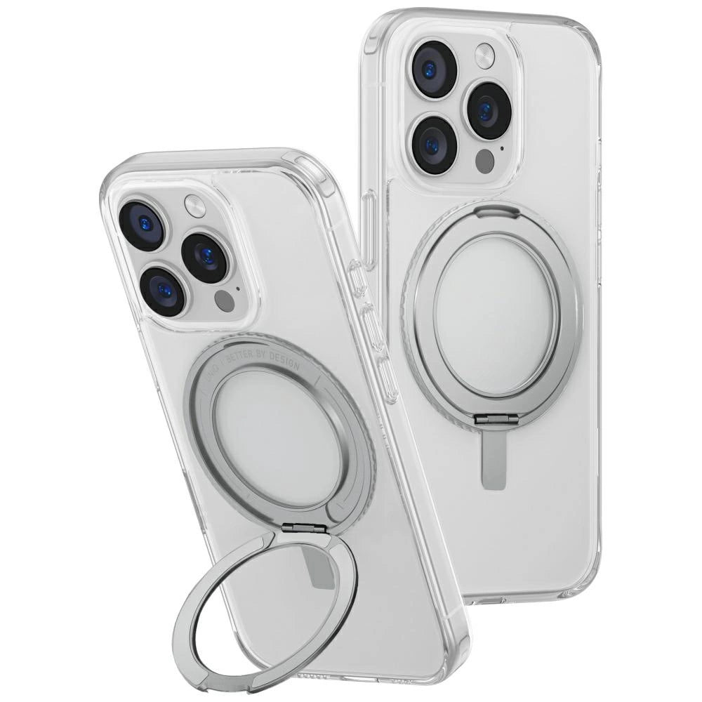 Uniq Swivix 360 Rotating Kickstand Case til iPhone 16 Pro - klar