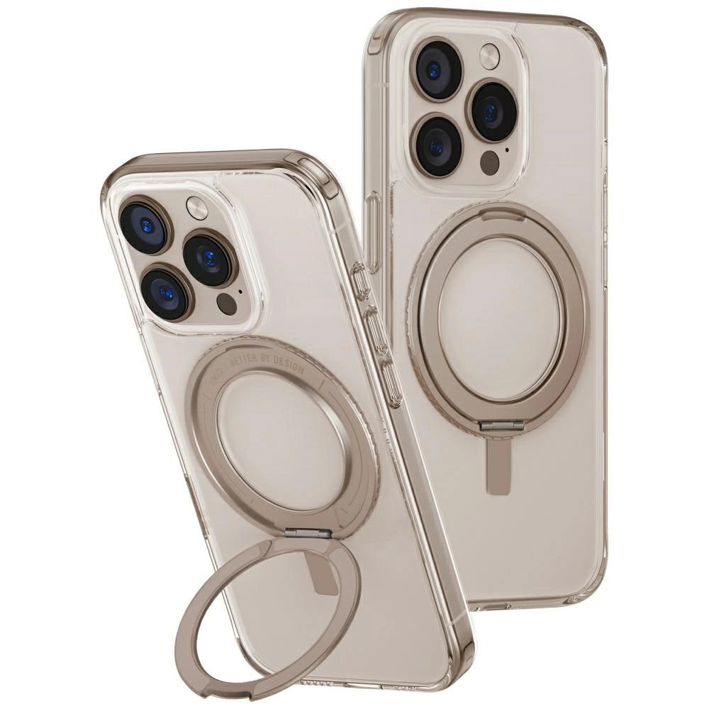 Uniq Swivix 360 Roterende Kickstand iPhone 16 Case - Guld