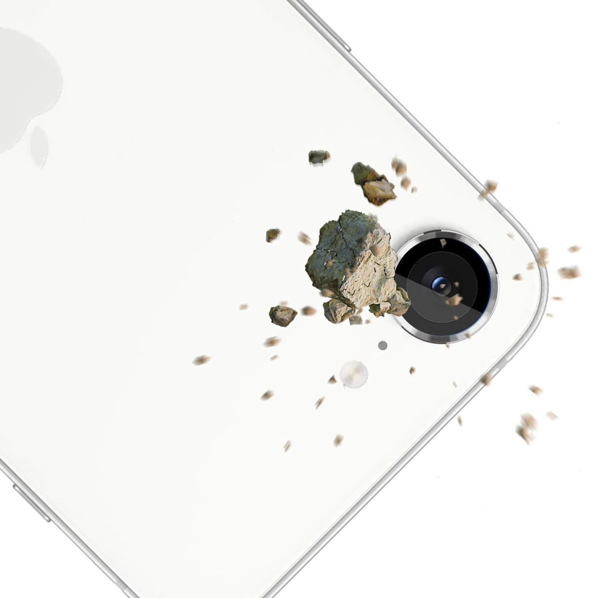 Hærdet glas til kamera objektiv 3mk Lens Protection Pro Silver til Apple iPhone 16e