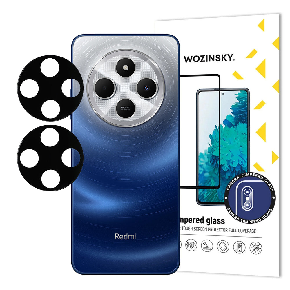 Wozinsky Full Camera Glass til Xiaomi Redmi 14C 5G, 2-pakke