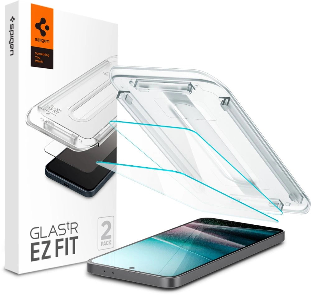 Spigen Glas.TR "Ez Fit" Tempered Glass 2-pack for Samsung Galaxy A36 5G - Transparent