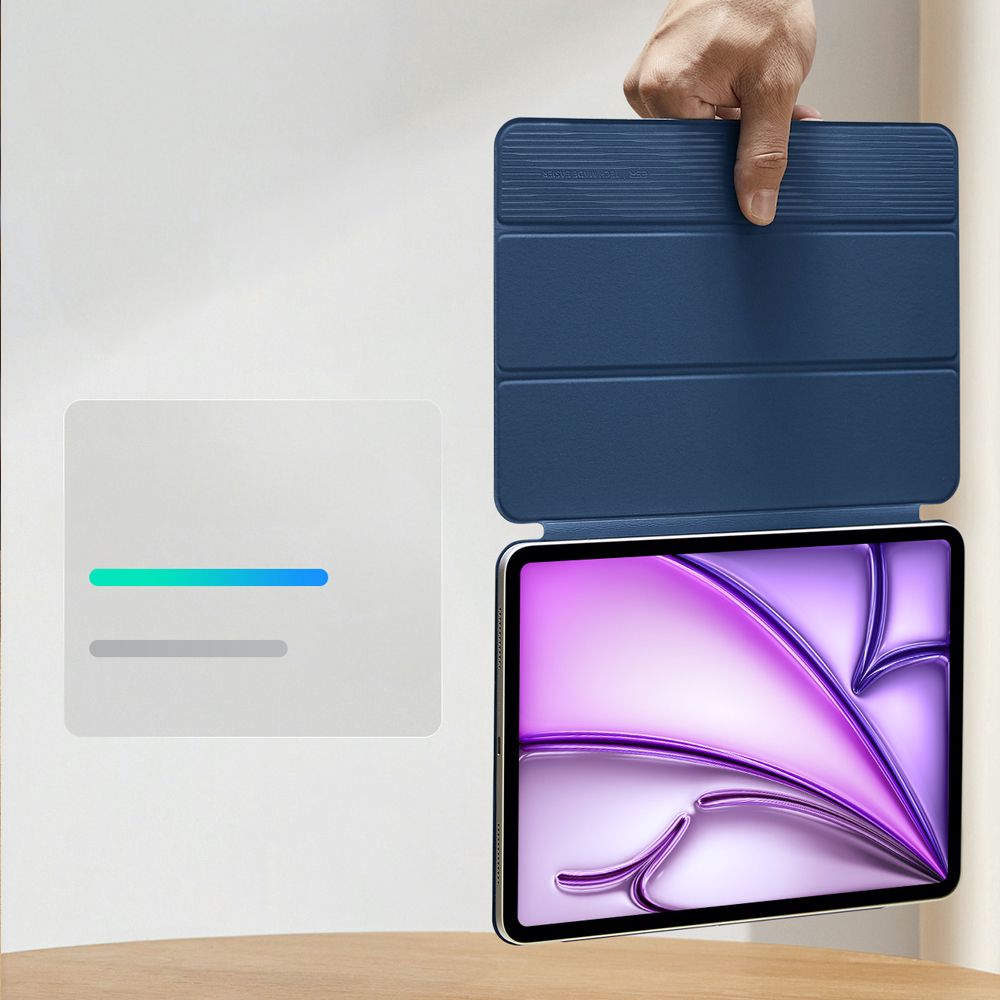 ESR Rebound Magnetisk Case til iPad Pro 12.9 2020 / 2021 / 2022 / iPad Air 13 2024 / 2025 - Blå