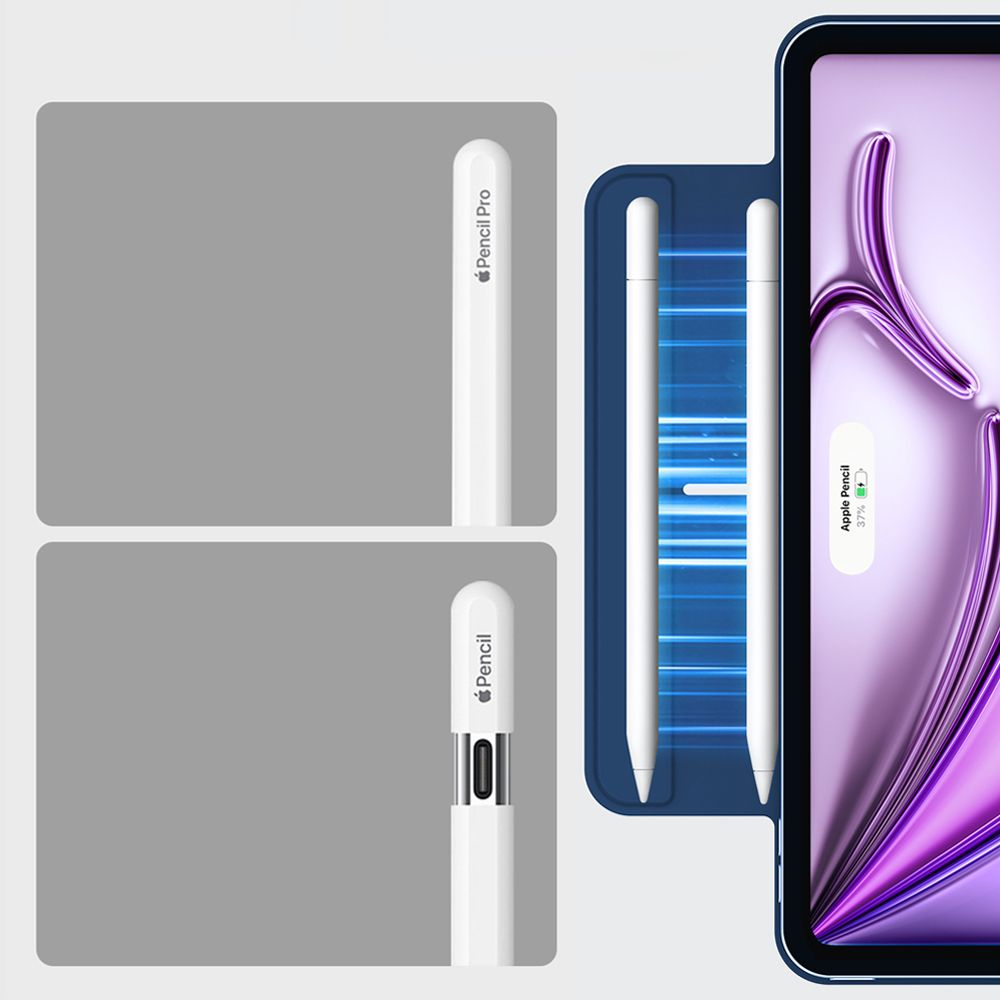 ESR Rebound Magnetisk Case til iPad Pro 12.9 2020 / 2021 / 2022 / iPad Air 13 2024 / 2025 - Blå