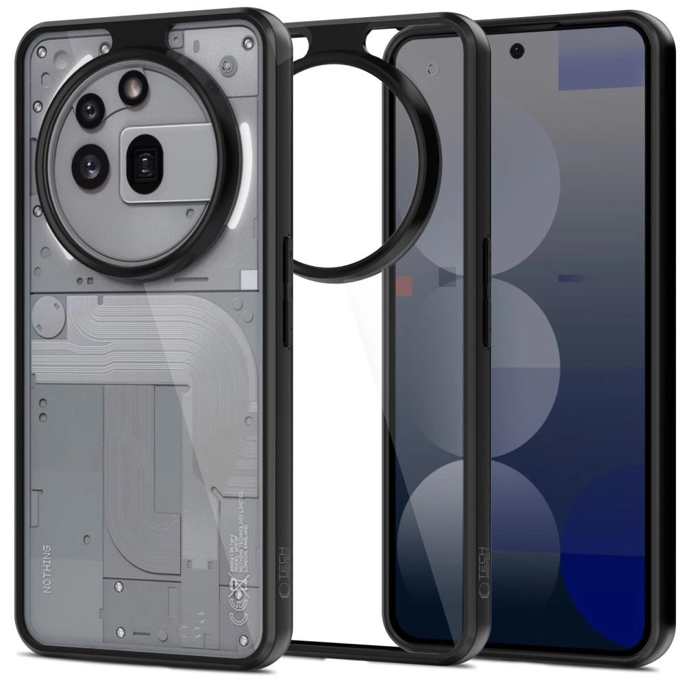 Tech-Protect MagMat Case for Nothing Telefon 3A Pro - klar/sort