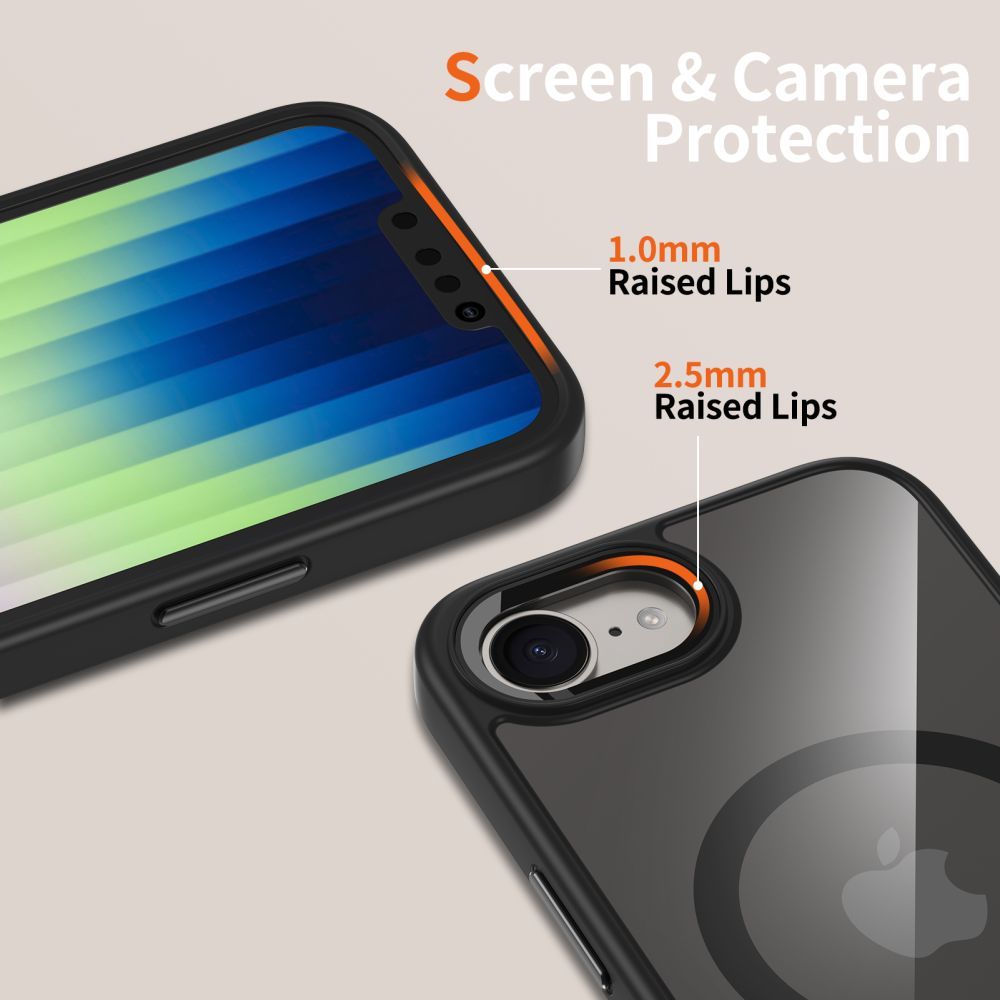 Tech-Protect MagMat MagSafe Case for ingenting Telefon 3A Pro - klar sort