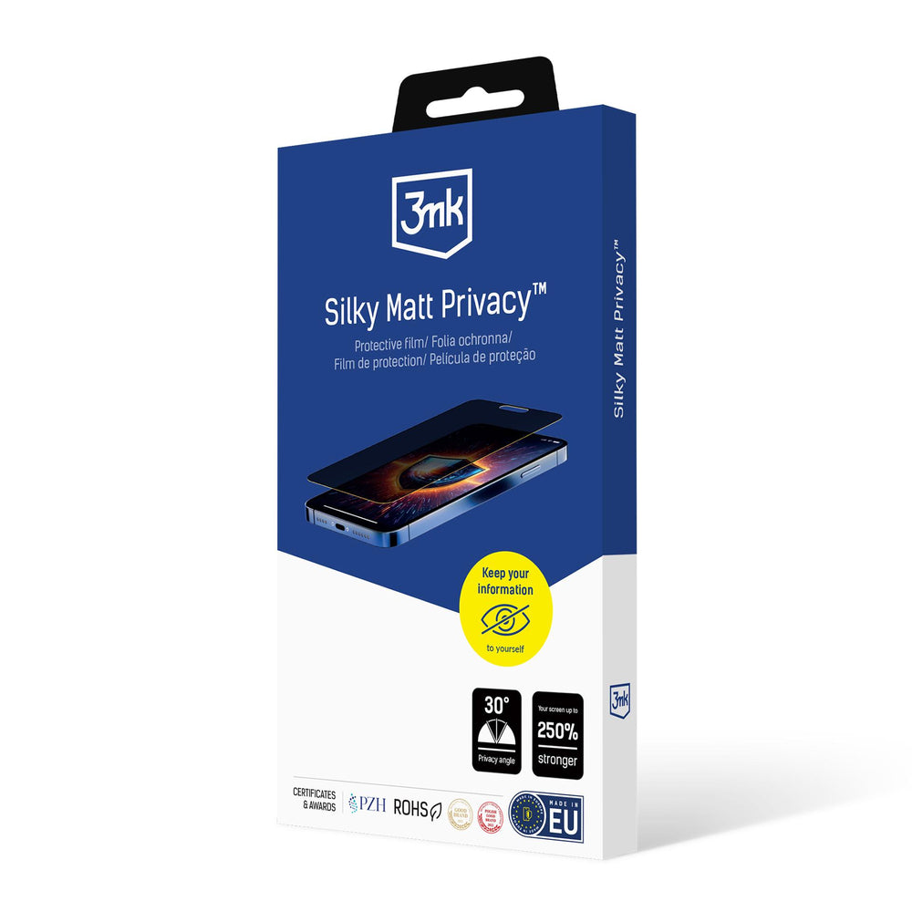 Privacy Screen Protector 3mk Silky Matt Privacy til Xiaomi Poco F7 Pro / Xiaomi Poco F7 Ultra