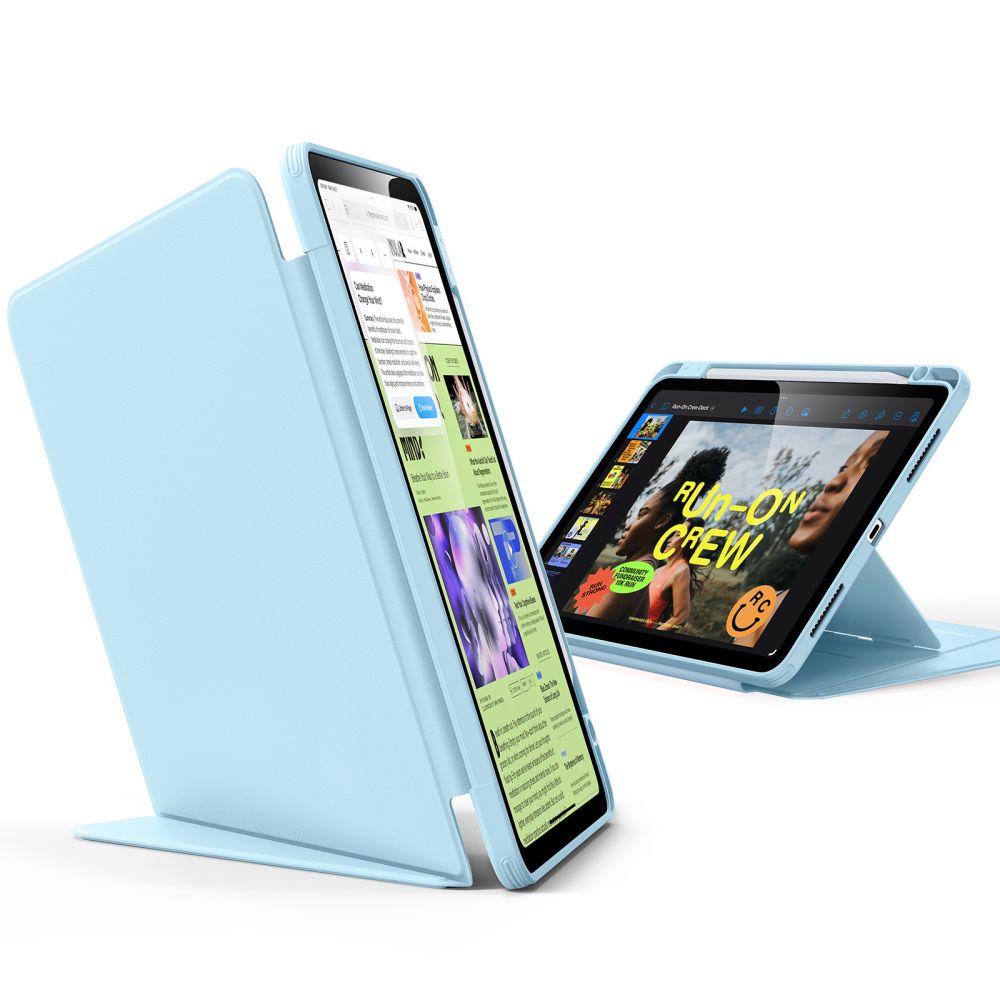 ESR Flip Hybrid Case for iPad 10.9" 2020-2022 (4. / 5. generation) / 11" 2024-2025 (6. / 7. generation) - Blå