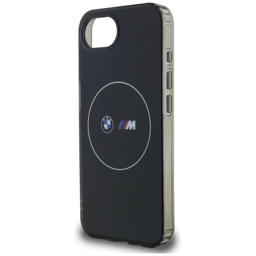 BMW IML Metal White Circle MagSafe iPhone 16e Case - sort