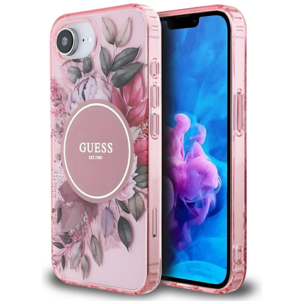 Gæt IML Flowers MagSafe iPhone 16e Case - Pink