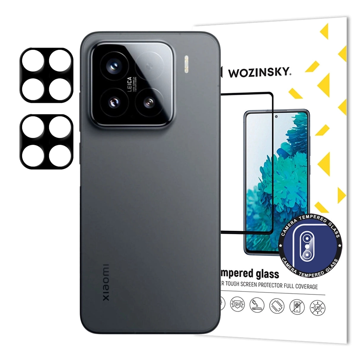 Wozinsky Full Camera Glass til Xiaomi 15, 2-pakke