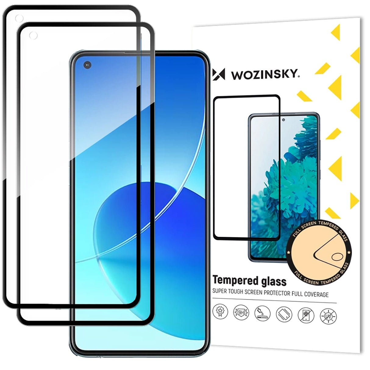 Wozinsky Full Glue Tempered Glass for Xiaomi Redmi Note 14S, 2-pack