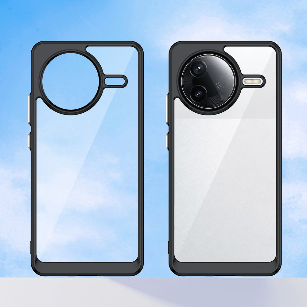 Udendørs rumkasse med gelramme til Xiaomi Poco F7 Ultra - sort