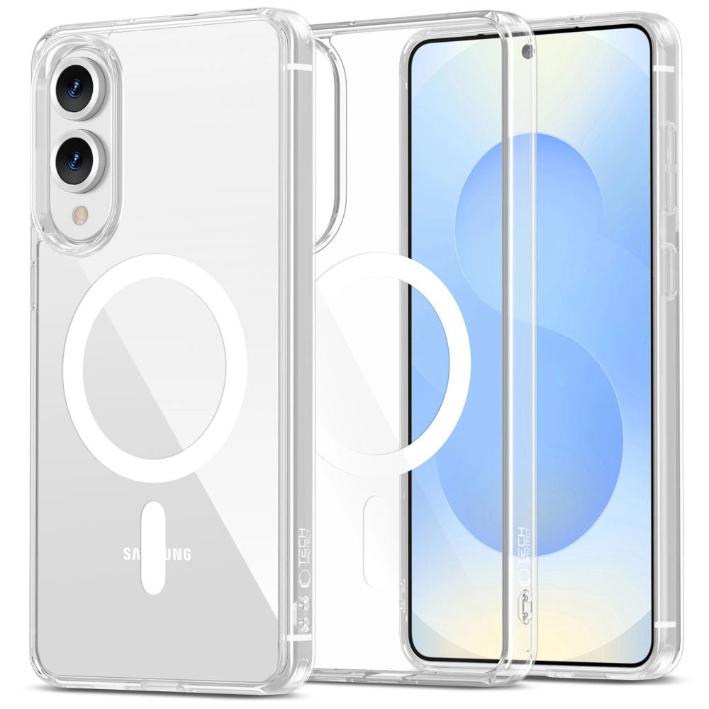 Tech-Protect FlexAir Hybrid MagSafe Case til Samsung Galaxy S25 Edge - klar