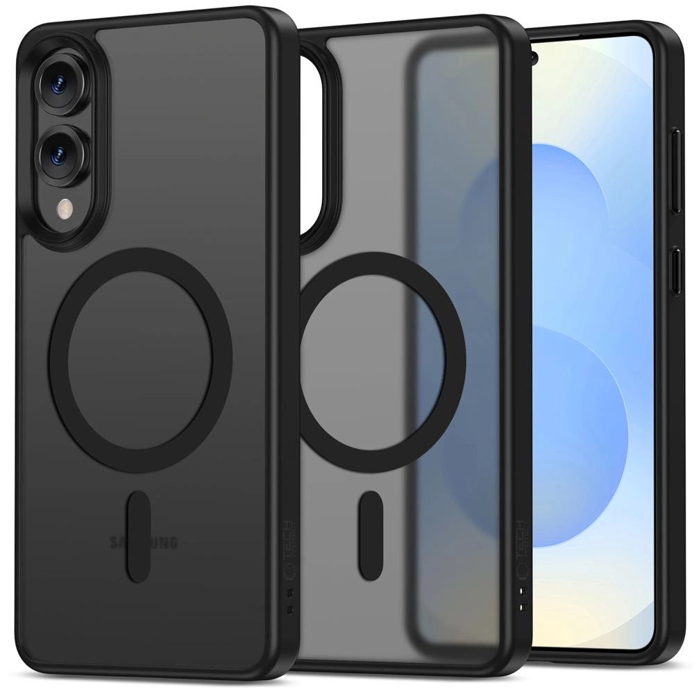 Tech-Protect MagMat MagSafe Case til Samsung Galaxy S25 Edge - Matte sort