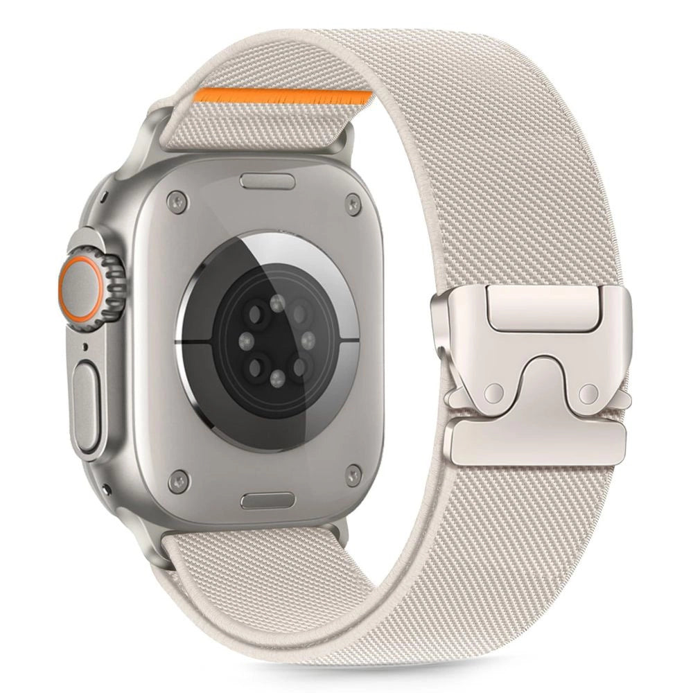 Tech-Protect Nylon Klem til Apple Watch 44 / 45 / 46 / 49 mm - Grå