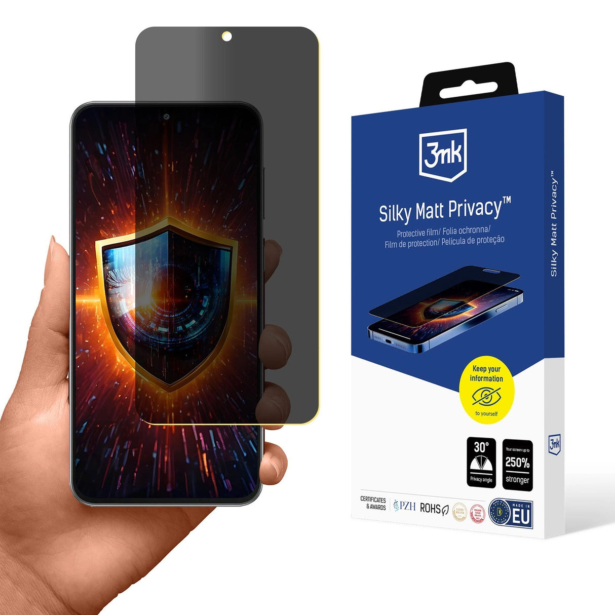 Privacy Screen Protector 3mk Silky Matt Privacy til Samsung Galaxy M56
